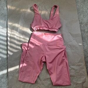 Matching Pink Pink Glyder Workout set 
Size Small